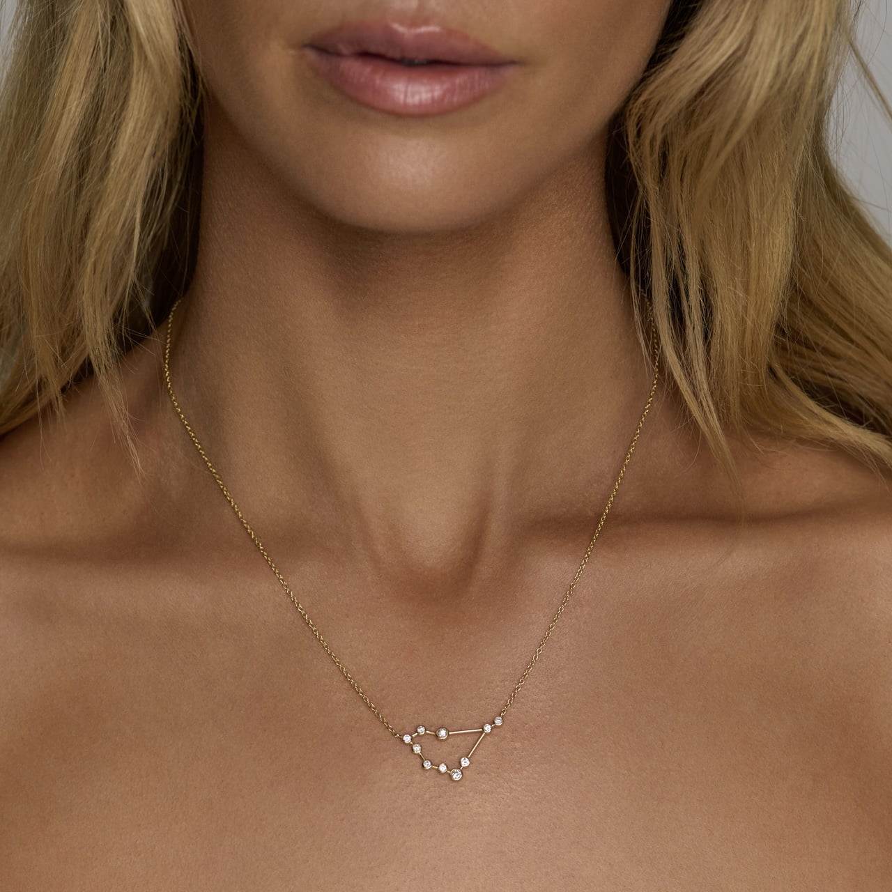 Capricorn Constellation Necklace by Logan Hollowell Jewelry