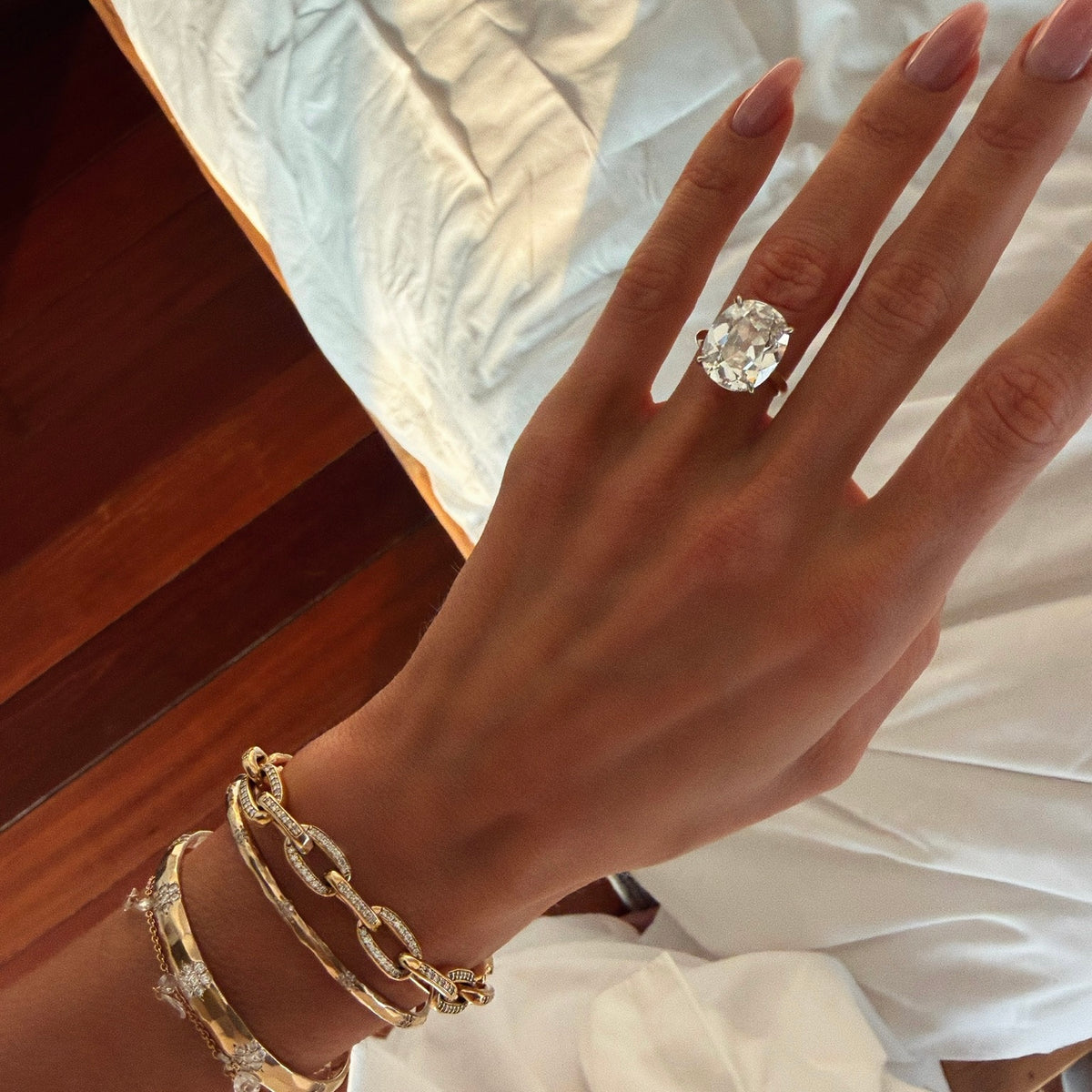 The Ophelia Setting by Logan Hollowell Jewelry