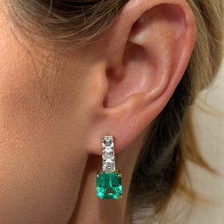 Obelisk Earrings by Logan Hollowell Jewelry