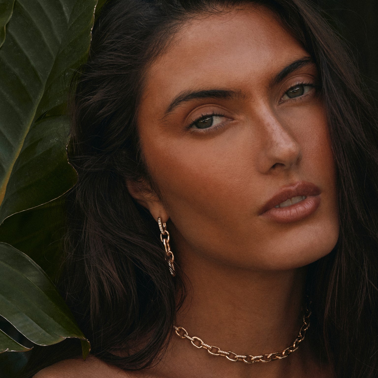 Atlantis Link Diamond Earrings