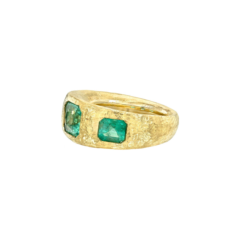 Emerald Queen Band by Logan Hollowell Jewelry
