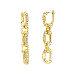 Atlantis Link Diamond Earrings