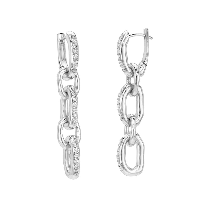 Atlantis Link Diamond Earrings