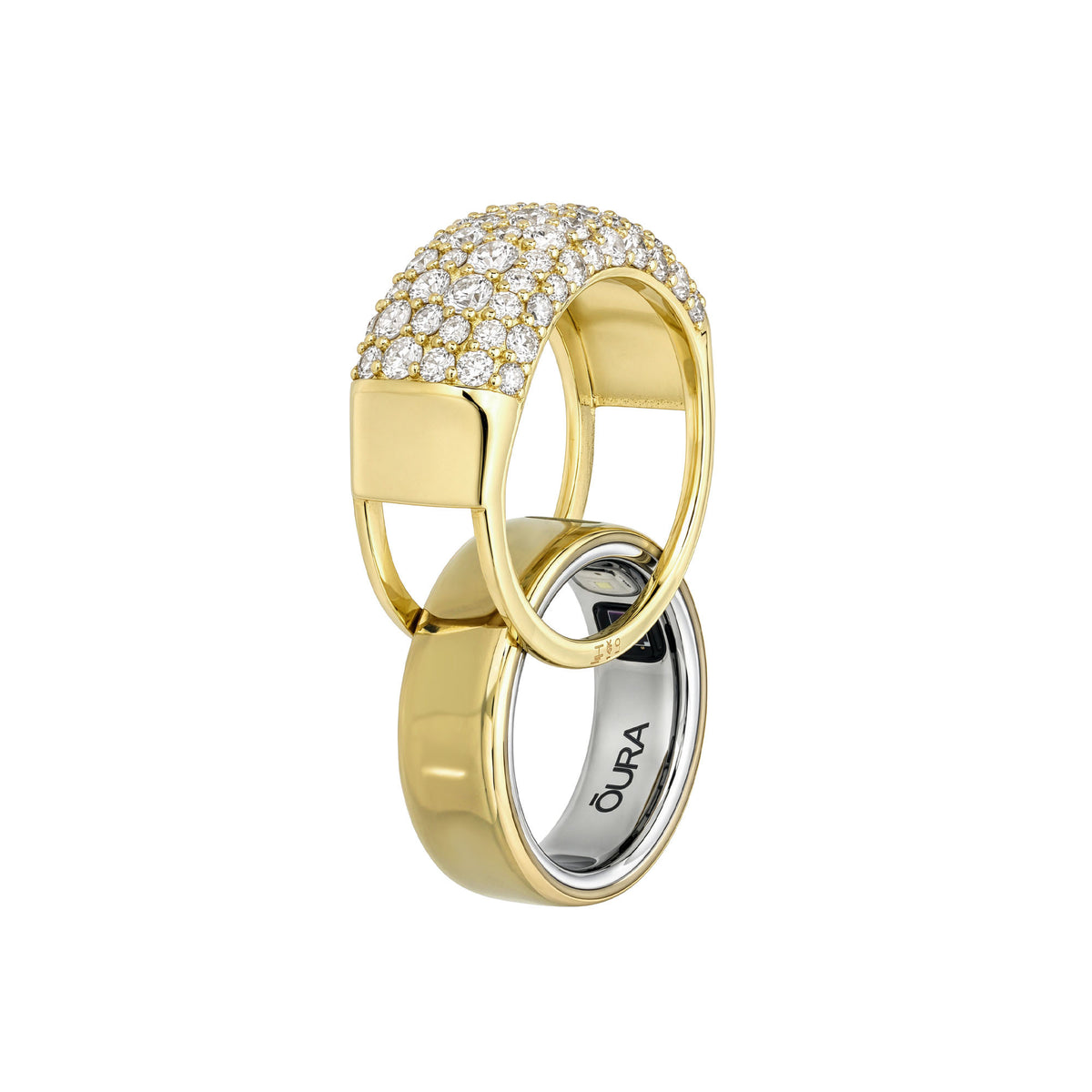 The Pavé Diamond Aura Sleeve: Gen 4 & Gen 5 by Logan Hollowell Jewelry