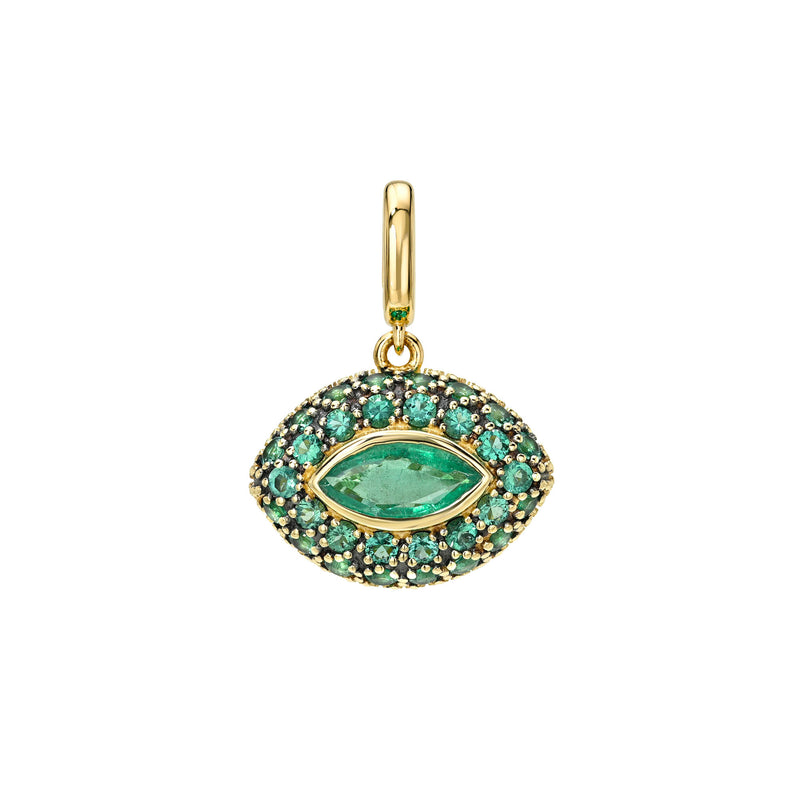 Emerald Pop Rocks Pendant