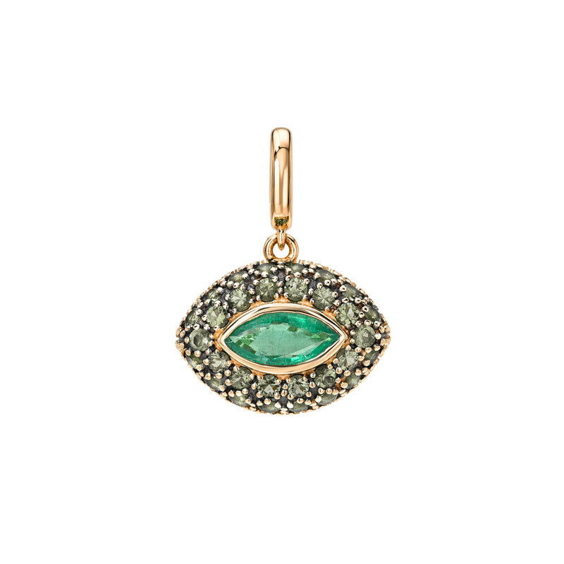 Emerald Pop Rocks Pendant