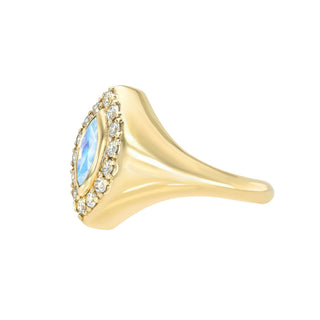 Fortune Signet in Moonlit by Logan Hollowell Jewelry