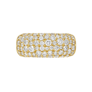 The Pavé Diamond Aura Sleeve: Gen 4 & Gen 5 Gen 5 - Lab-Created Yellow Gold 4 by Logan Hollowell Jewelry