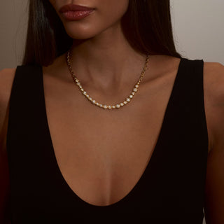 Bubble Link Chain by Logan Hollowell Jewelry