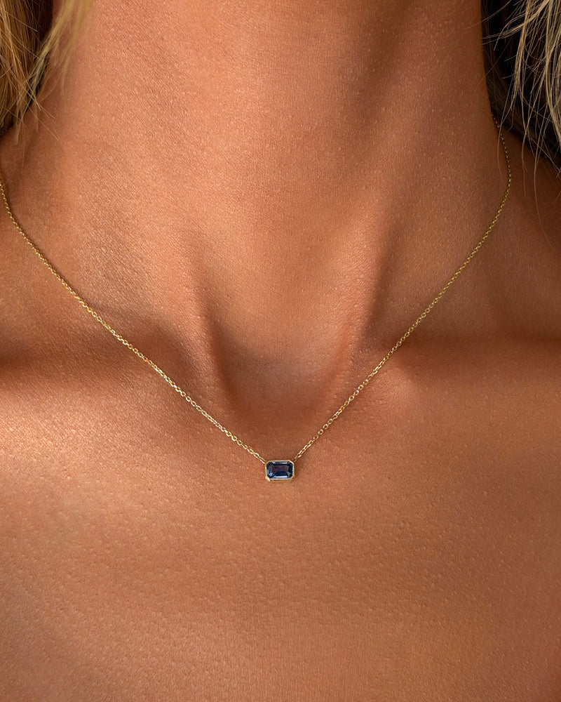 Talisman Emerald Cut Necklace