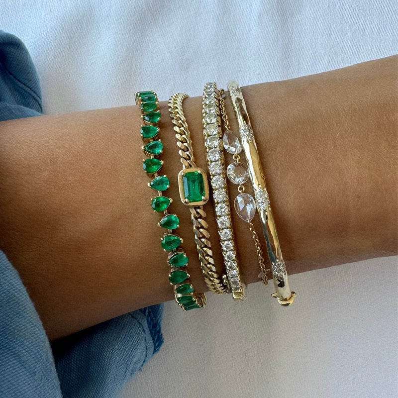Sevenfold Diamond Bracelet | Ready to Ship by Logan Hollowell Jewelry