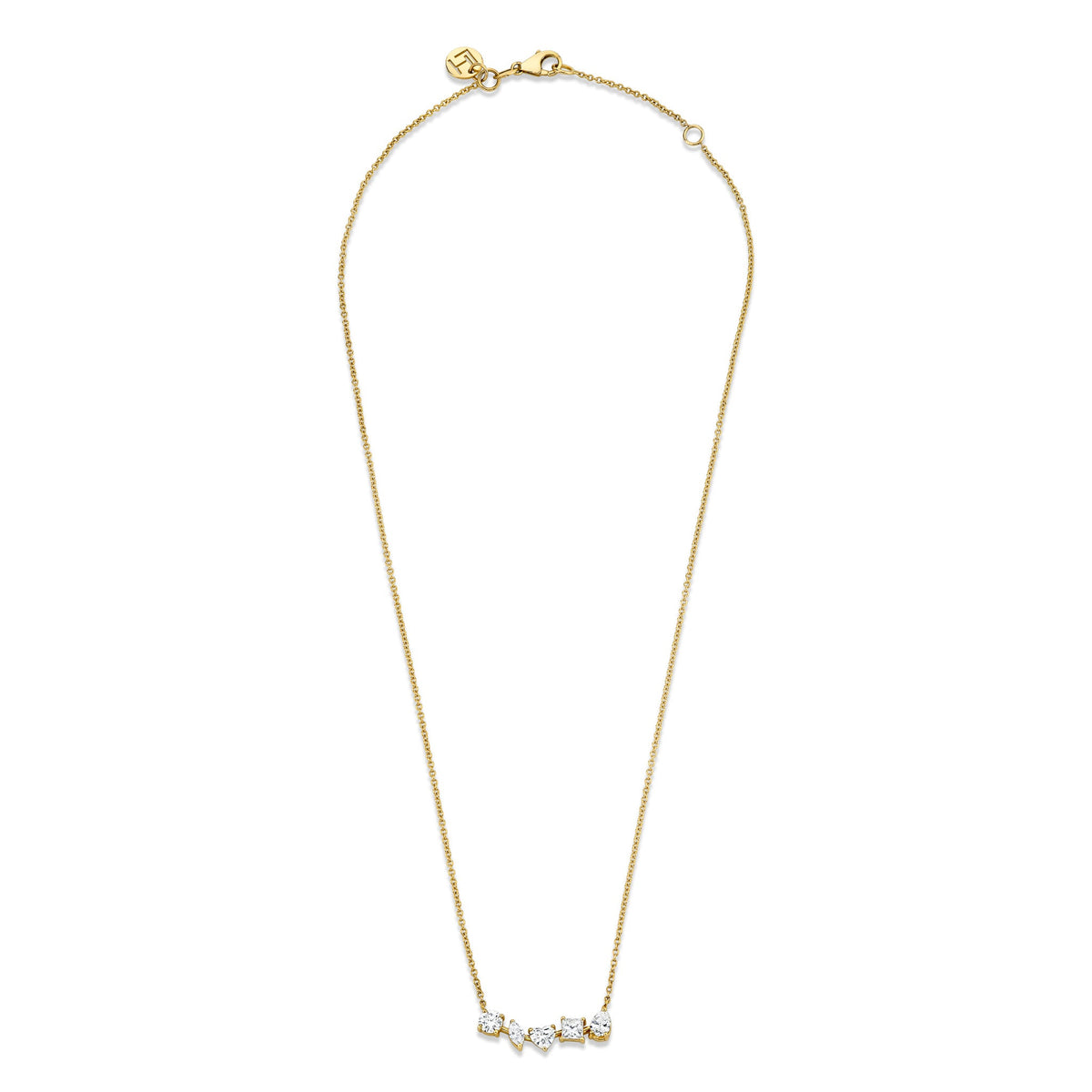 Harmony Diamond Necklace | Ready to Ship (LAB) by Logan Hollowell Jewelry