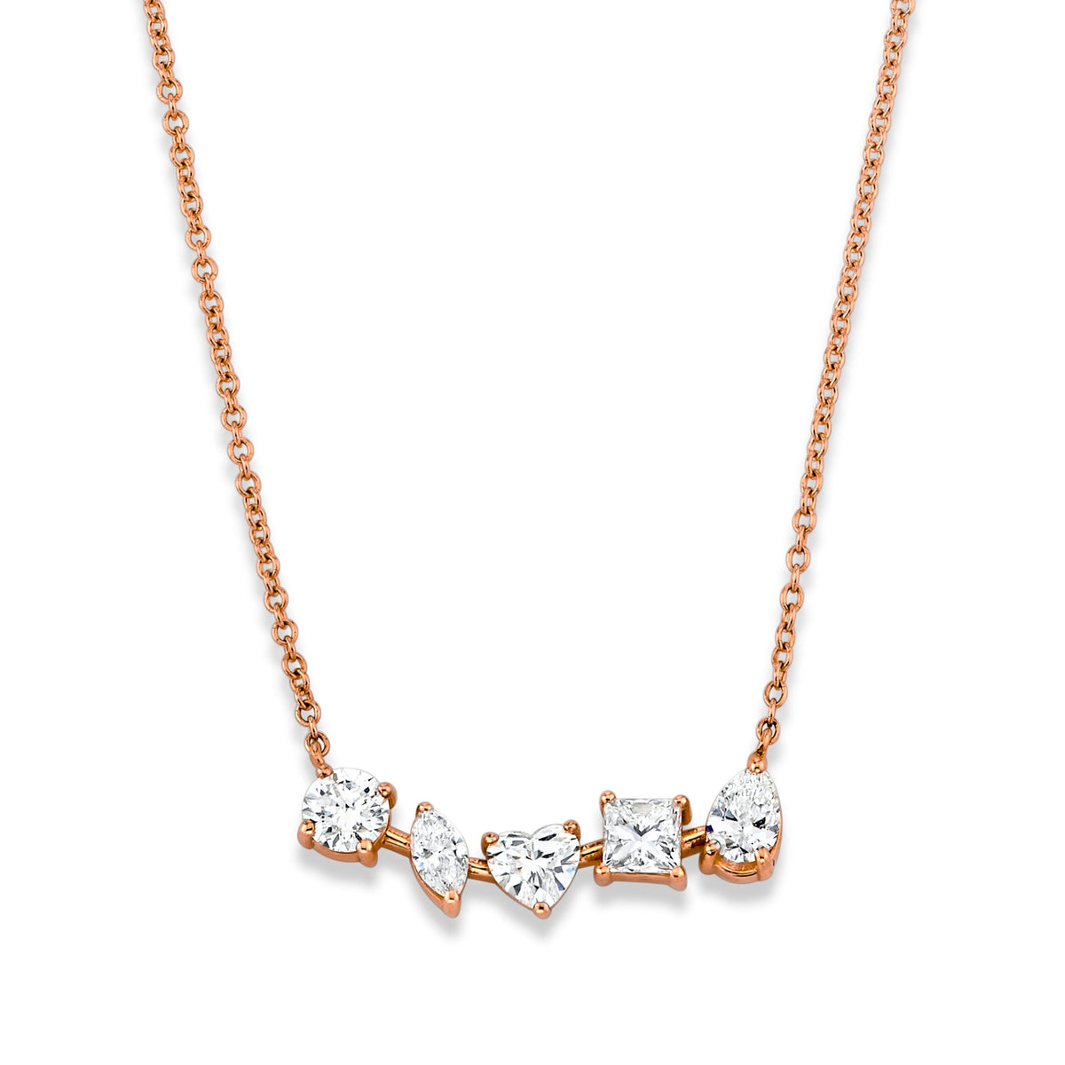Harmony Diamond Necklace by Logan Hollowell Jewelry