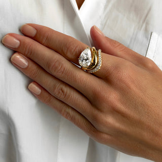 Enigma French Pavé Diamond Band