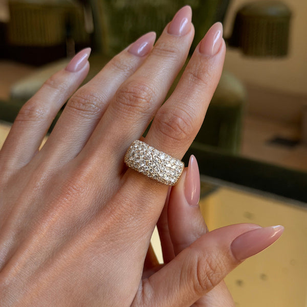 Showroom Sample | The Pavé Diamond Aura Sleeve by Logan Hollowell Jewelry