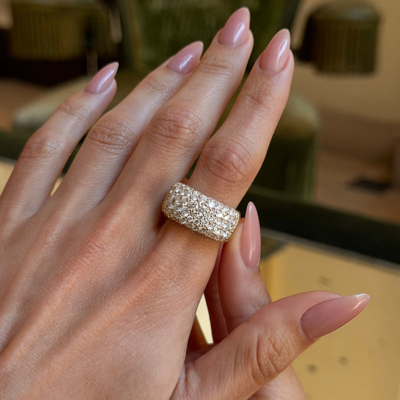 The Pavé Diamond Aura Sleeve 2.0 (Showroom Sample) by Logan Hollowell Jewelry