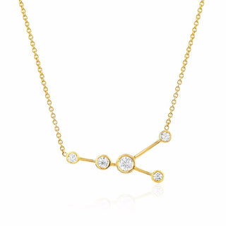 Cancer Constellation Necklace | Ready to Ship Yellow Gold   by Logan Hollowell Jewelry