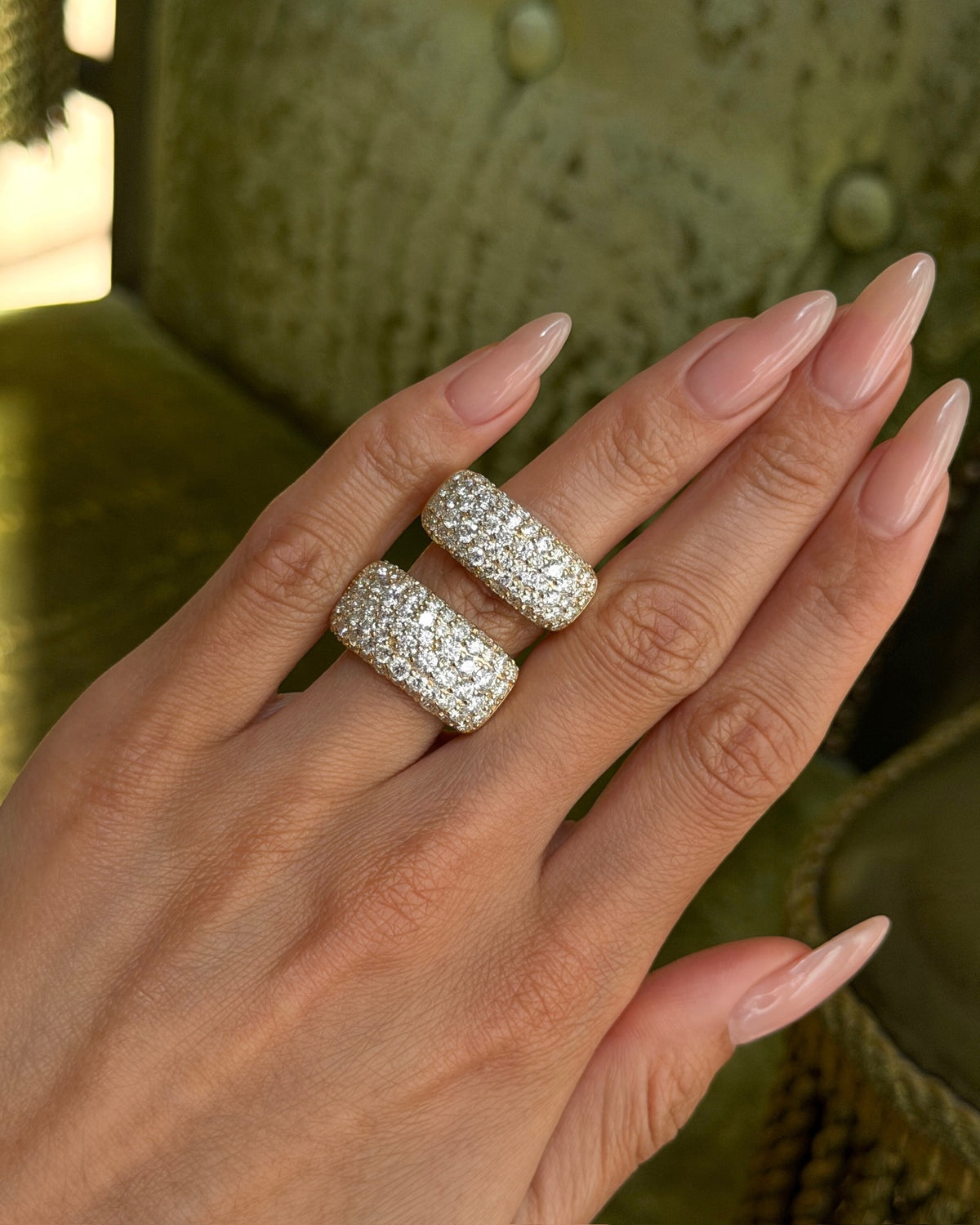 The Pavé Diamond Aura Sleeve: Gen 4 & Gen 5 by Logan Hollowell Jewelry
