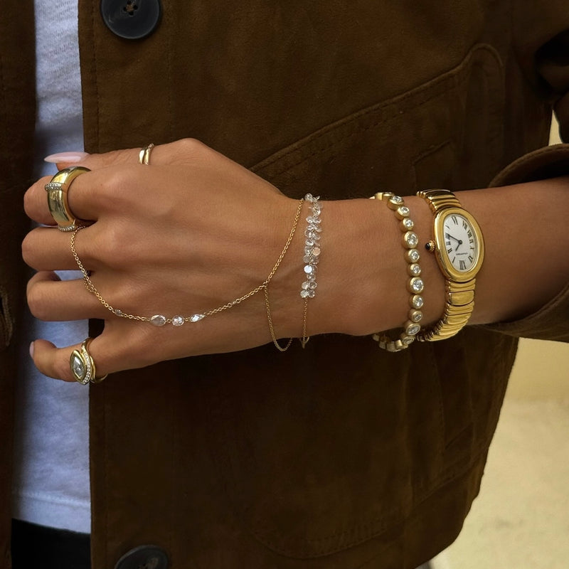 Diamond Bubble Bracelet