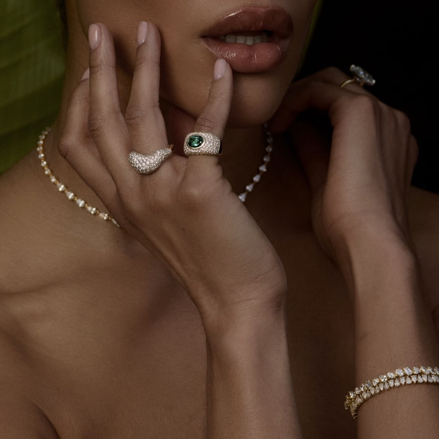 The OG Lagoon Tourmaline Signet Ring by Logan Hollowell Jewelry