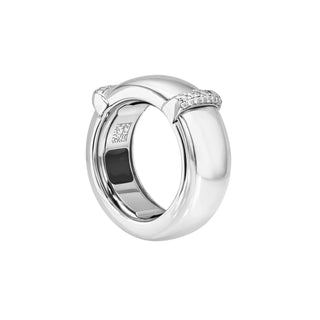 The Aura Case White Gold 3 by Logan Hollowell Jewelry