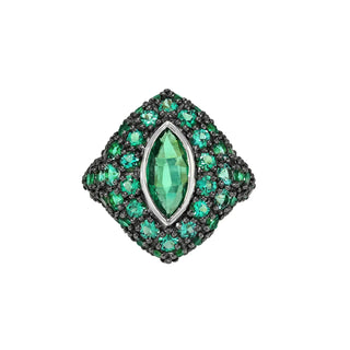 Emerald Pop Rocks Ring