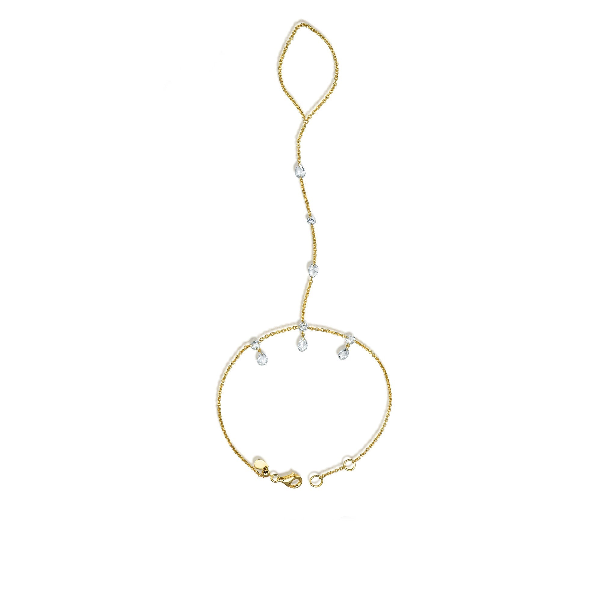 Gaia Hand Chain (MTR) TEMP by Logan Hollowell Jewelry