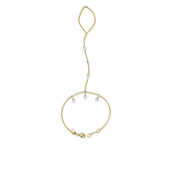 Gaia Hand Chain (MTR) TEMP by Logan Hollowell Jewelry