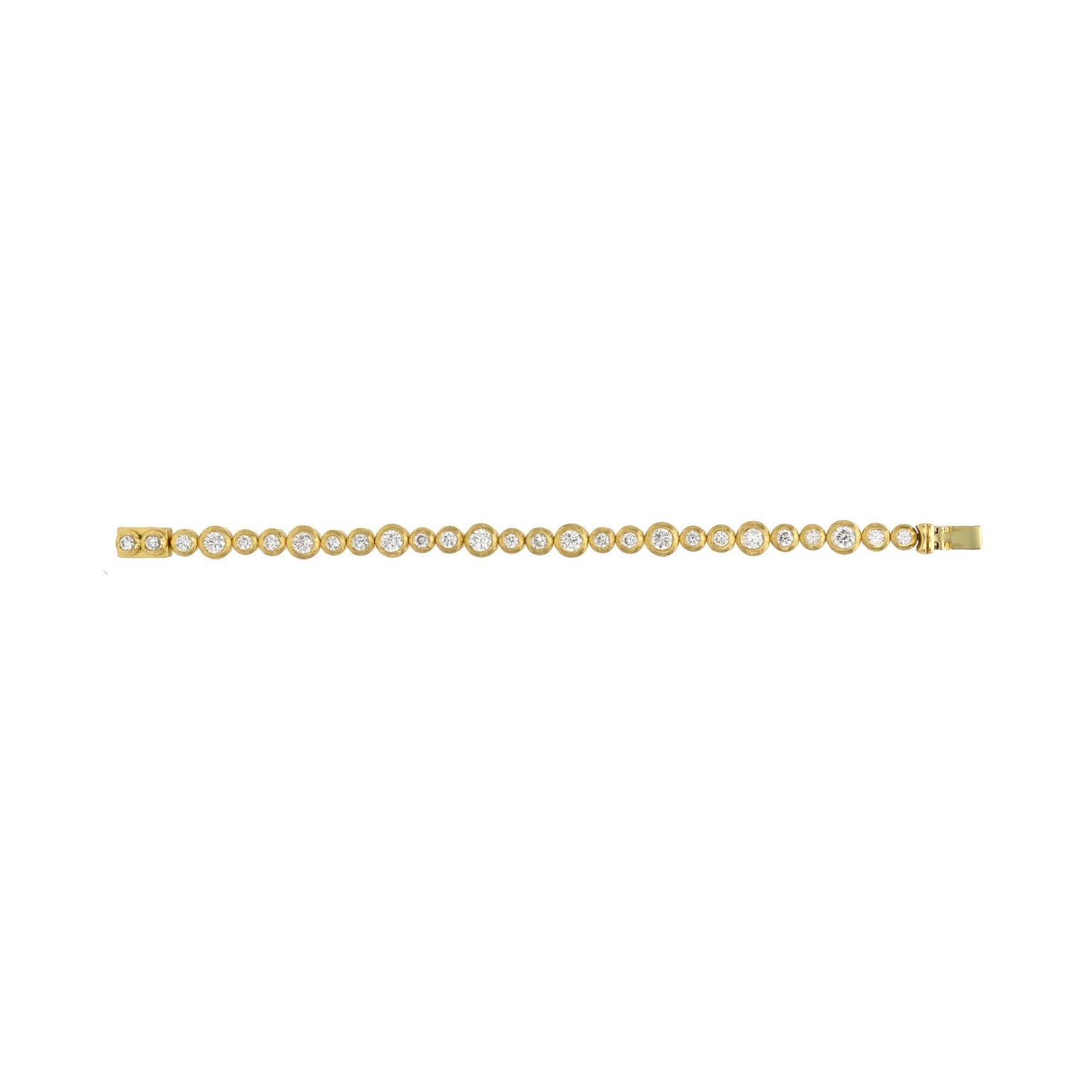 Diamond Bubble Bracelet by Logan Hollowell Jewelry