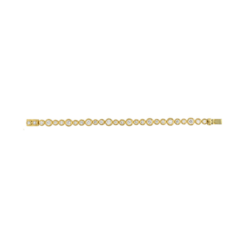 Diamond Bubble Bracelet by Logan Hollowell Jewelry