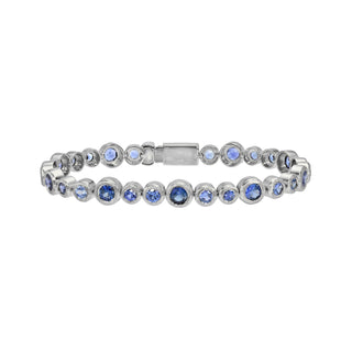 Blue Sapphire Bubble Bracelet