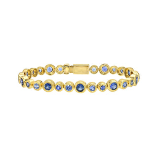 Blue Sapphire Bubble Bracelet