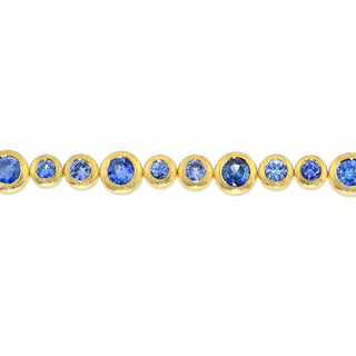 Blue Sapphire Bubble Bracelet