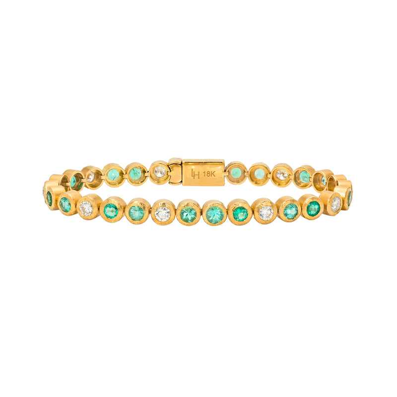 Lagoon Bubble Bracelet Rose Gold by Logan Hollowell Jewelry