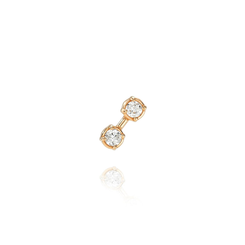 Two Diamond Stud | Ready to Ship by Logan Hollowell Jewelry