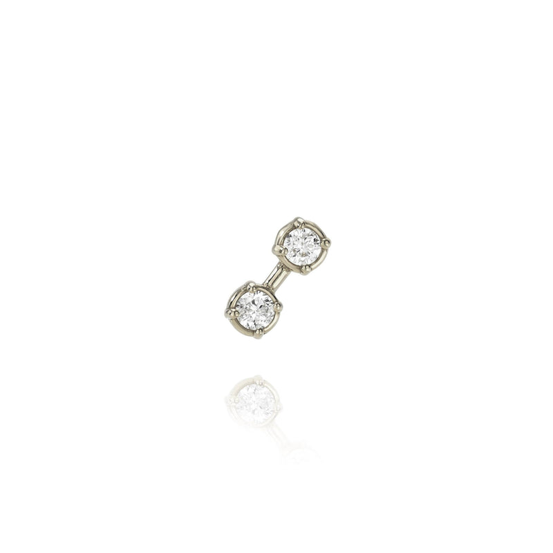 Two Diamond Stud | Ready to Ship by Logan Hollowell Jewelry