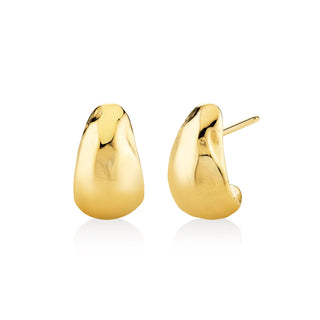 Baby Tusk Earrings | Ready to Ship Yellow Gold by Logan Hollowell Jewelry