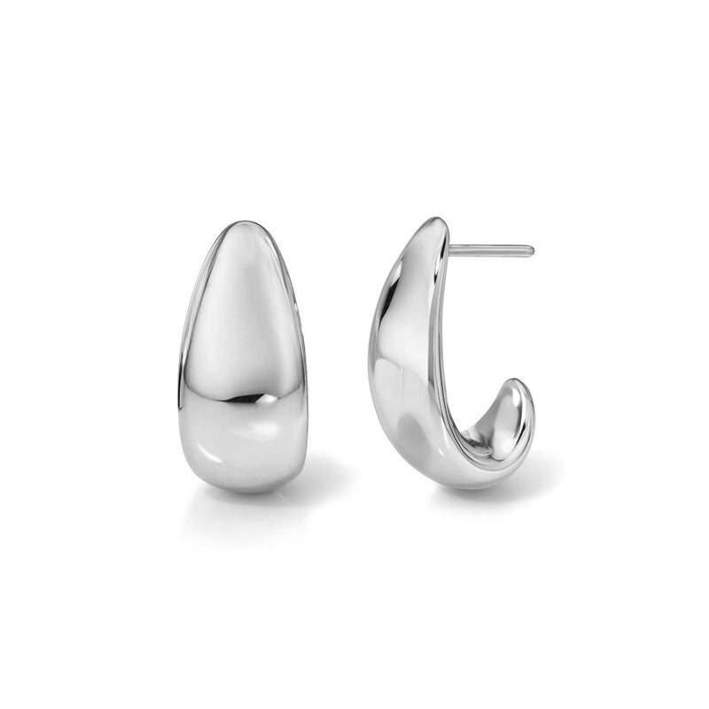 14K Large Tusk Earrings by Logan Hollowell Jewelry