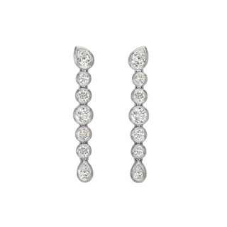 Diamond Bubble Drop Earrings