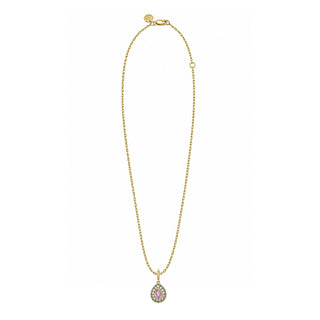 Pink Sapphire Pop Rocks Pendant by Logan Hollowell Jewelry