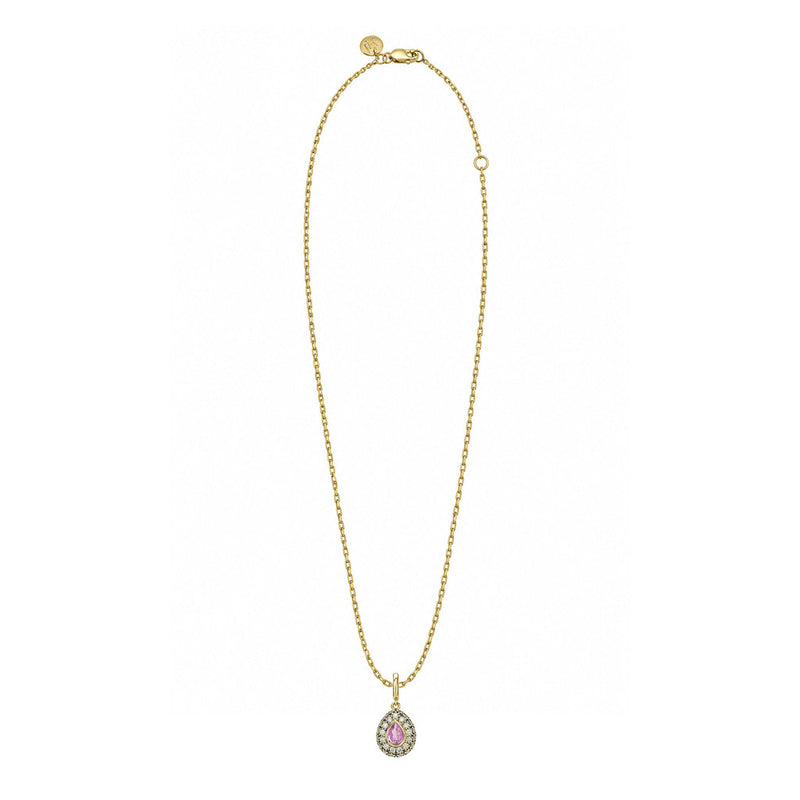 Pink Sapphire Pop Rocks Pendant