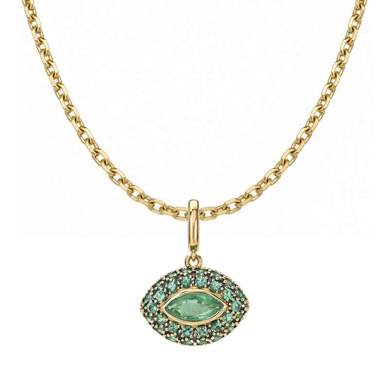 Emerald Pop Rocks Pendant
