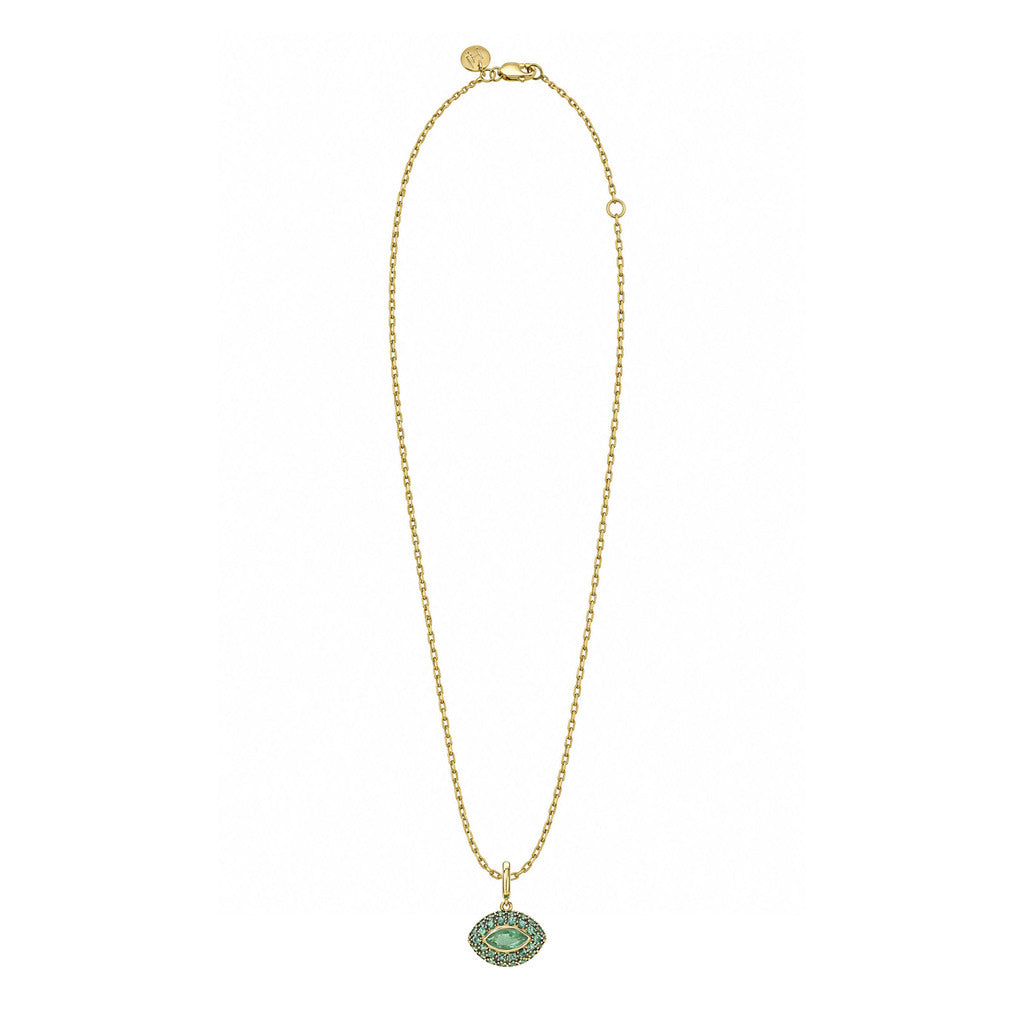 Emerald Pop Rocks Pendant by Logan Hollowell Jewelry