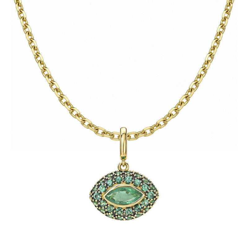 Emerald Pop Rocks Pendant