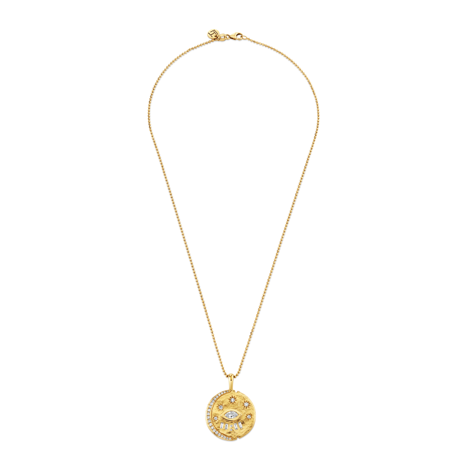 Angel Eye 11:11 Alchemy Coin Pendant | Ready to Ship by Logan Hollowell Jewelry