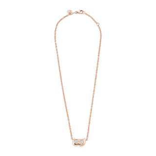 Lover's Duet River Diamond Necklace    by Logan Hollowell Jewelry