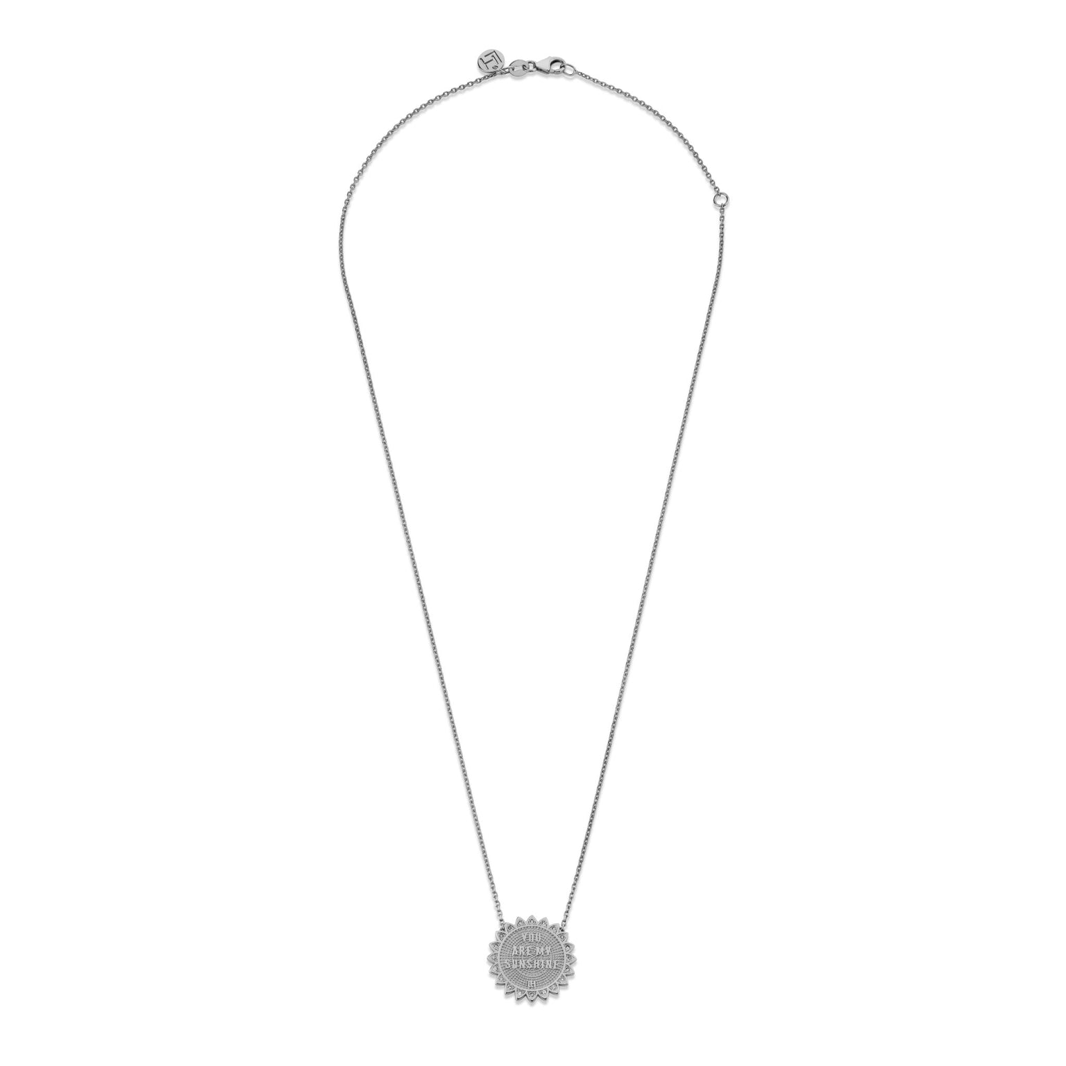 Custom Initials Classic "You Are My Sunshine" Necklace    by Logan Hollowell Jewelry