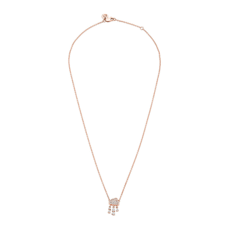 Pavé Diamond Rain Cloud Necklace | Ready to Ship by Logan Hollowell Jewelry