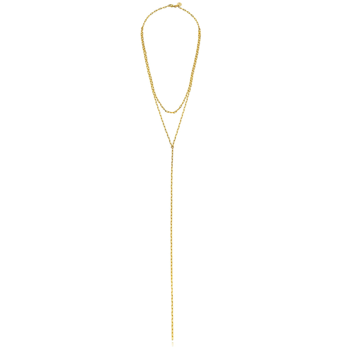 Baby Alchemy Double Y Necklace 14" by Logan Hollowell Jewelry