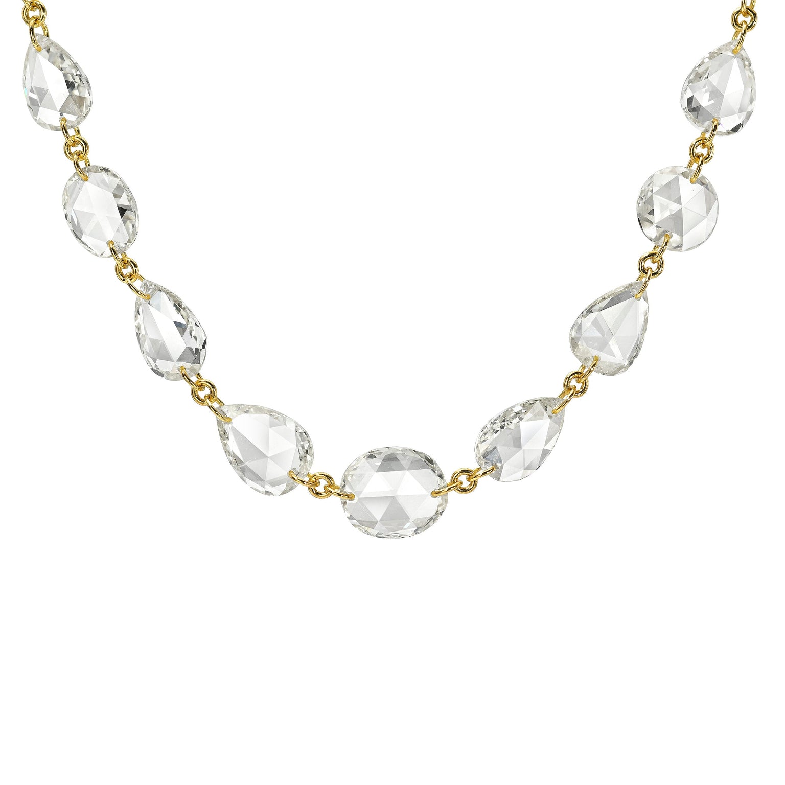 Eau de Rose Cut Calliope Choker by Logan Hollowell Jewelry